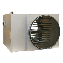 Externes Elektroheizregister, unisoliert, Ø315, Leistung 3,9 kW (3x400 V)